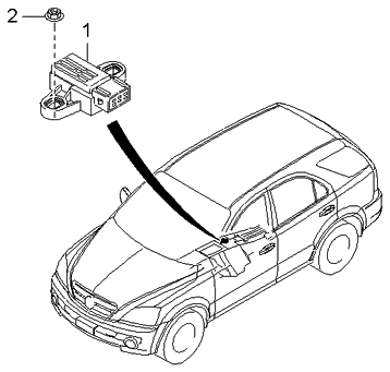 Kia 95640M1200 Sensor Assembly-G