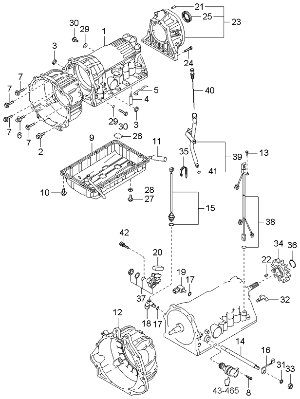 Kia 4598533700 Clamp-Wiring Harness