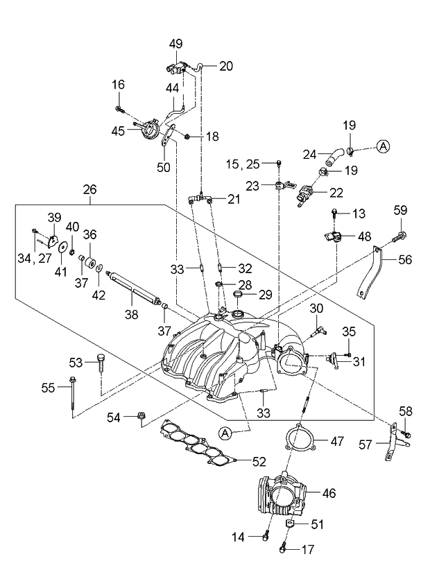 Kia 1229105147K Screw & Washer Assembly