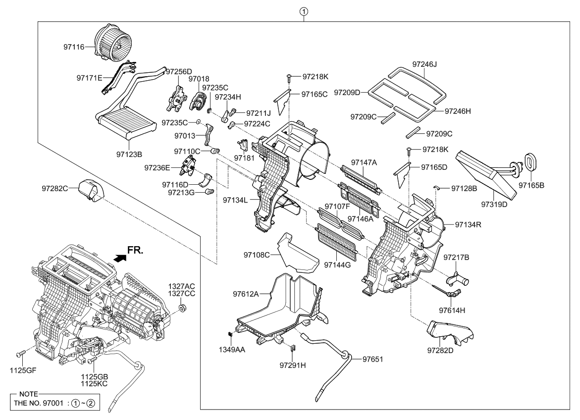 Kia 97771B2000 Clamp