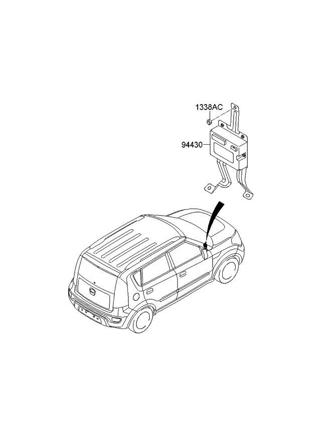 Kia 9544926540 Inverter Assembly