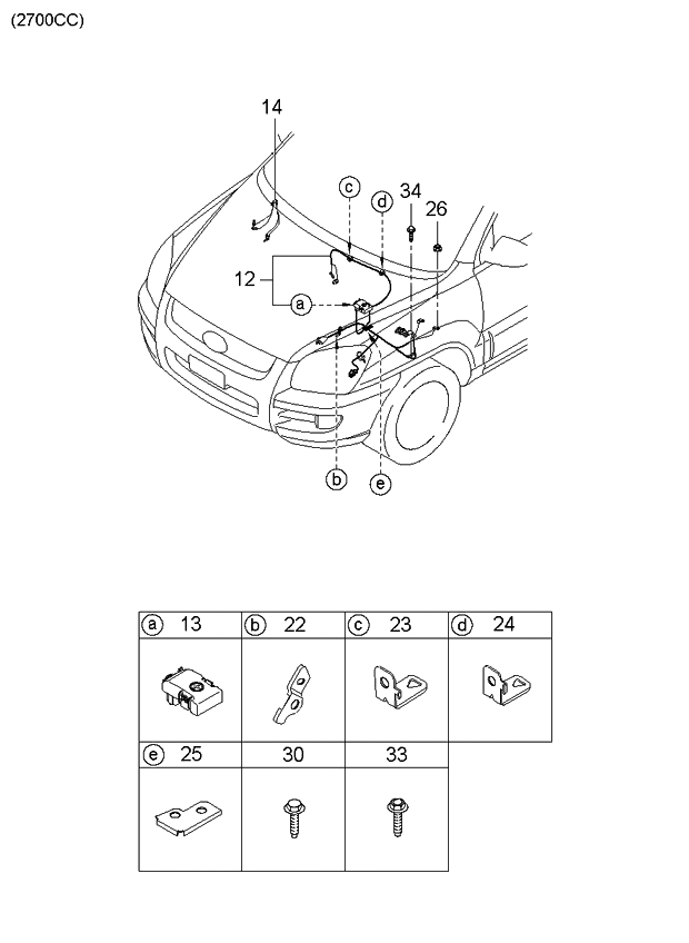 Kia 9195126500 Bracket-Wiring