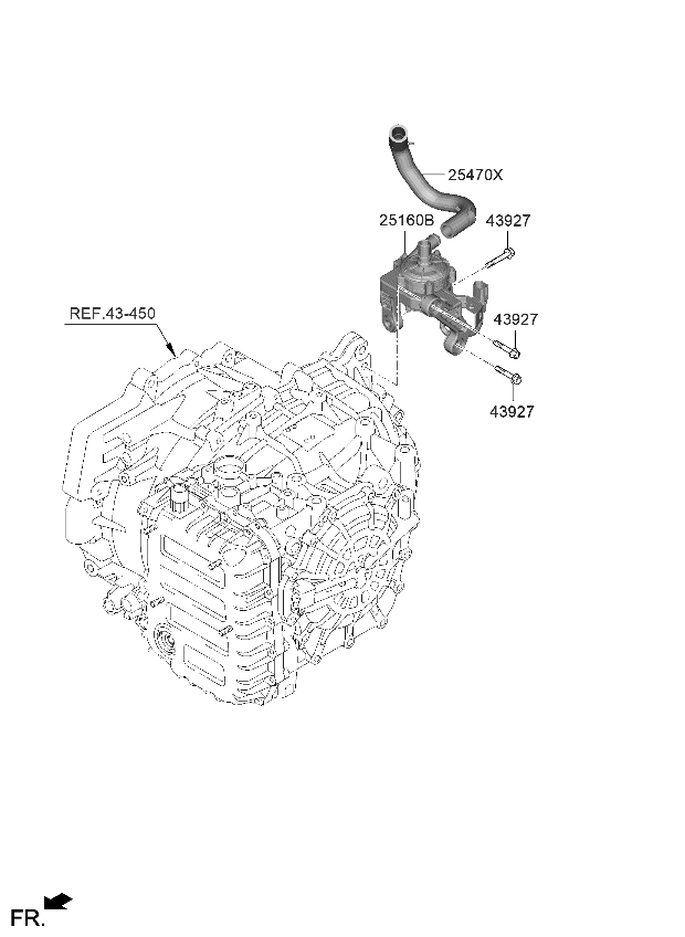 Kia 251602MHX1 AEWP ASSY