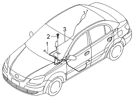 Kia 917001G670 Wiring Assembly-Air Bag