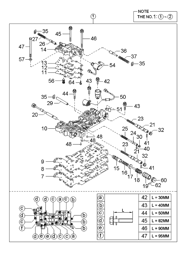 Kia MFU6121280D Valve Assembly-Solenoid