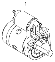 Kia 0K24118400C Starter