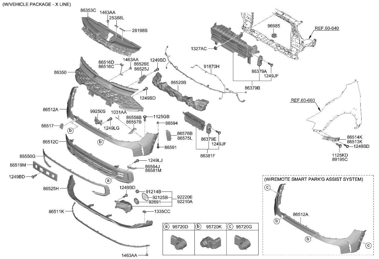 Kia 86584P1EB0 HOLDER-PARKING ASSIS