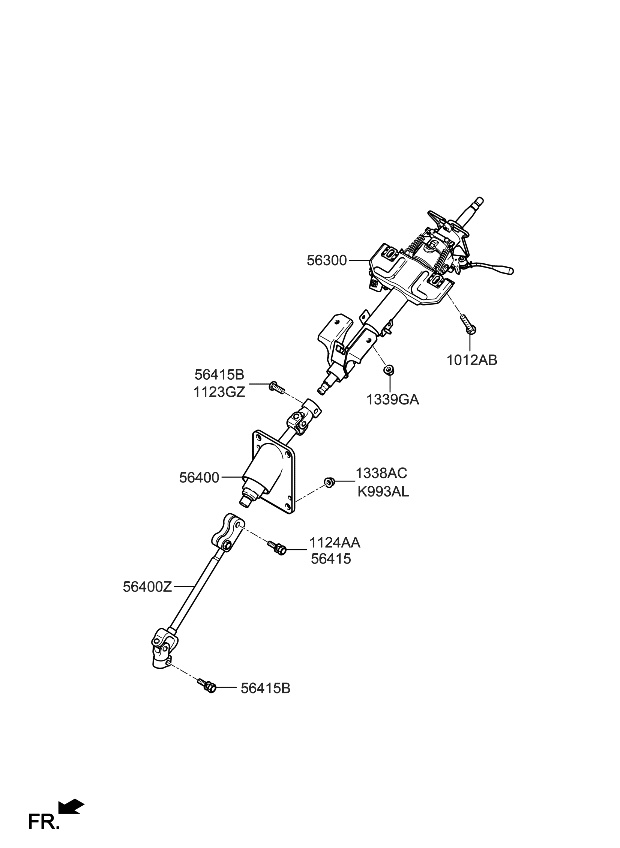 Kia 563153E000 Bolt