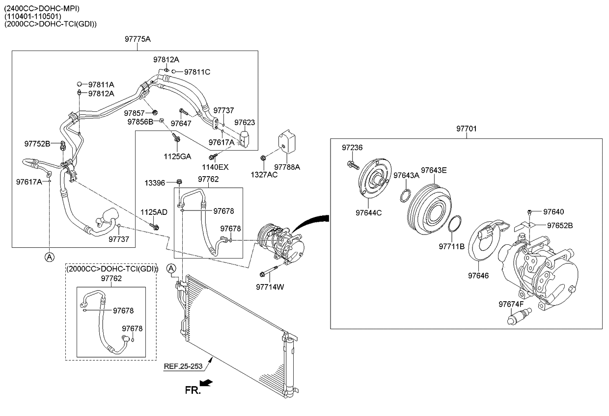 Kia 976522S500 Bracket-Connector