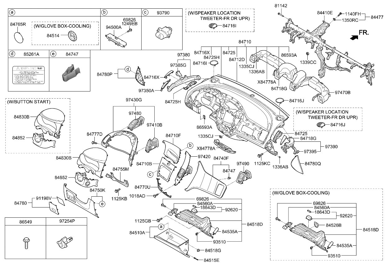 Kia 97381A7000 Nozzle Assembly-DEFROSTE