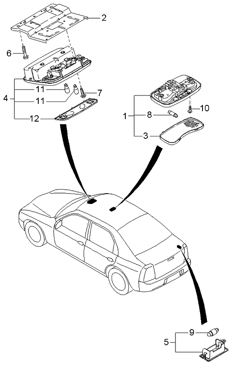 Kia K997630512 Screw-Tapping