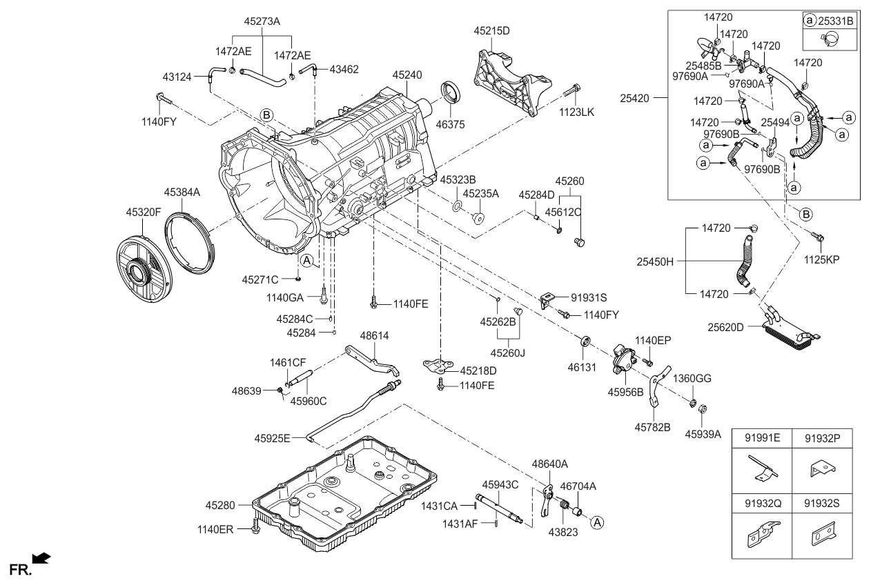 Kia 25485B1600 Connector