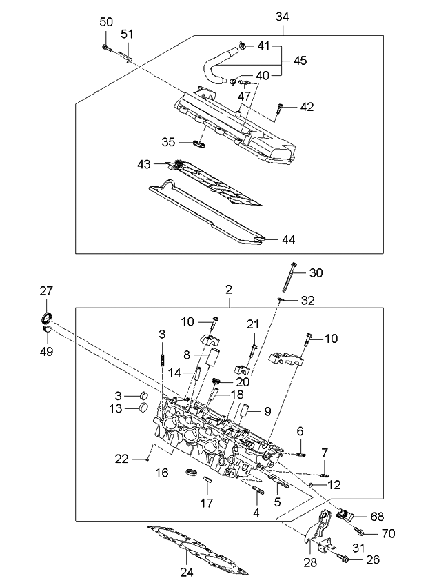 Kia 221123E000 Seat-Intake Valve