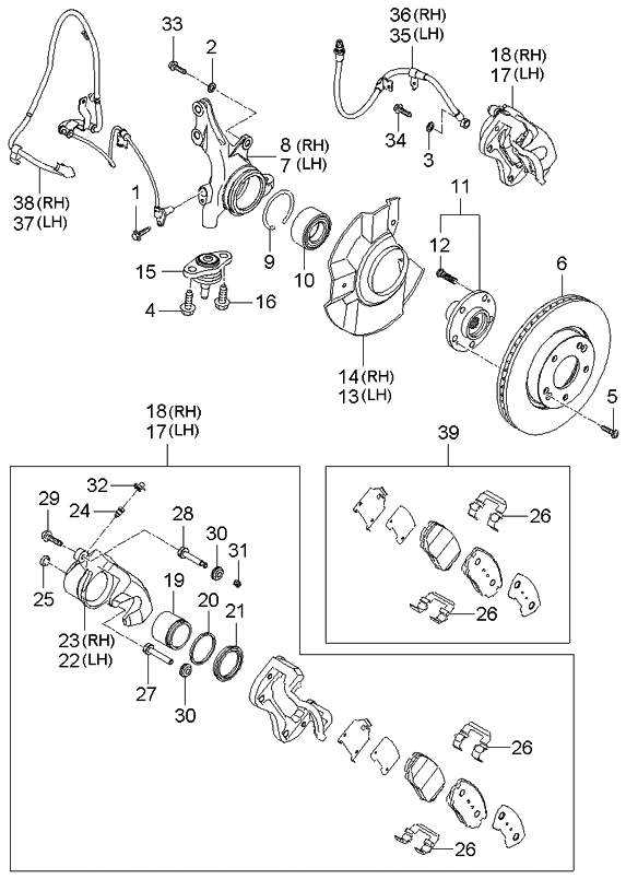 Kia 517692E000 Bolt-Washer Assembly