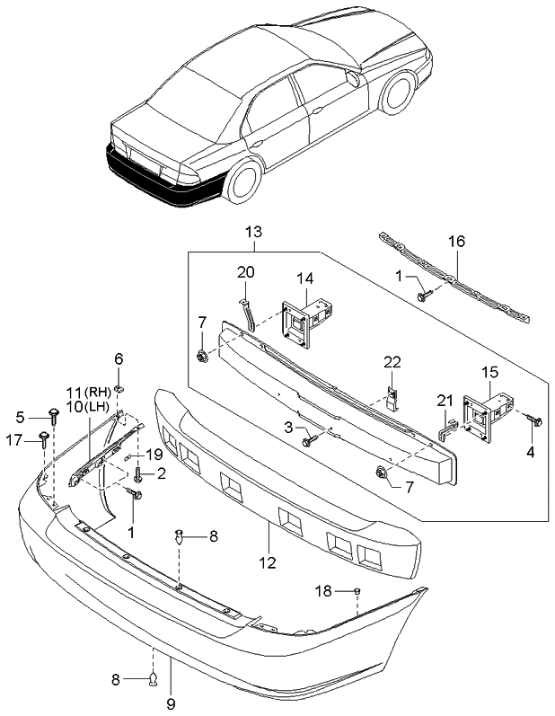 Kia 1125006203 Bolt