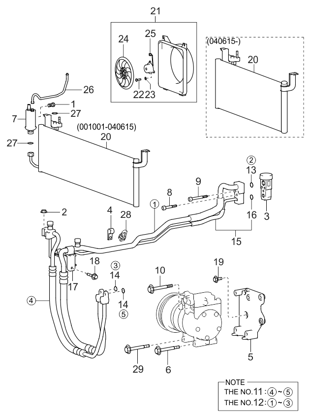 Kia 9771438114 Bolt-Compressor Mounting