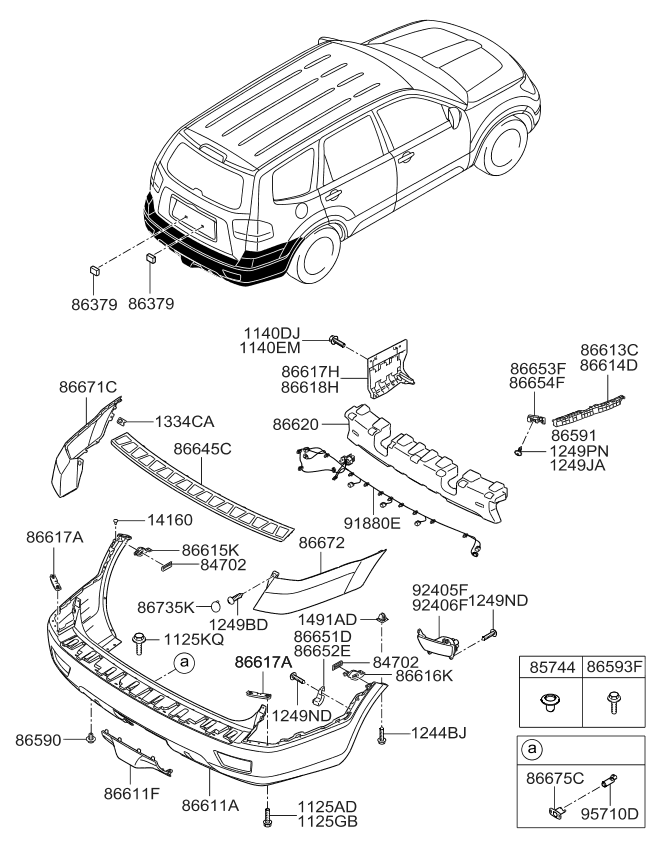 Kia 918802J030 Extension Wiring Assembly-BWS