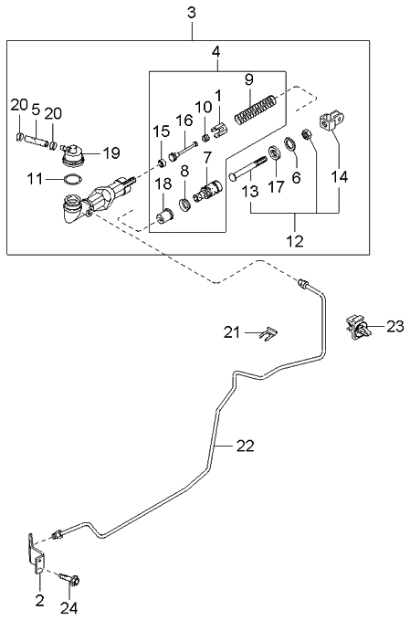 Kia 0K20W41441A Piston