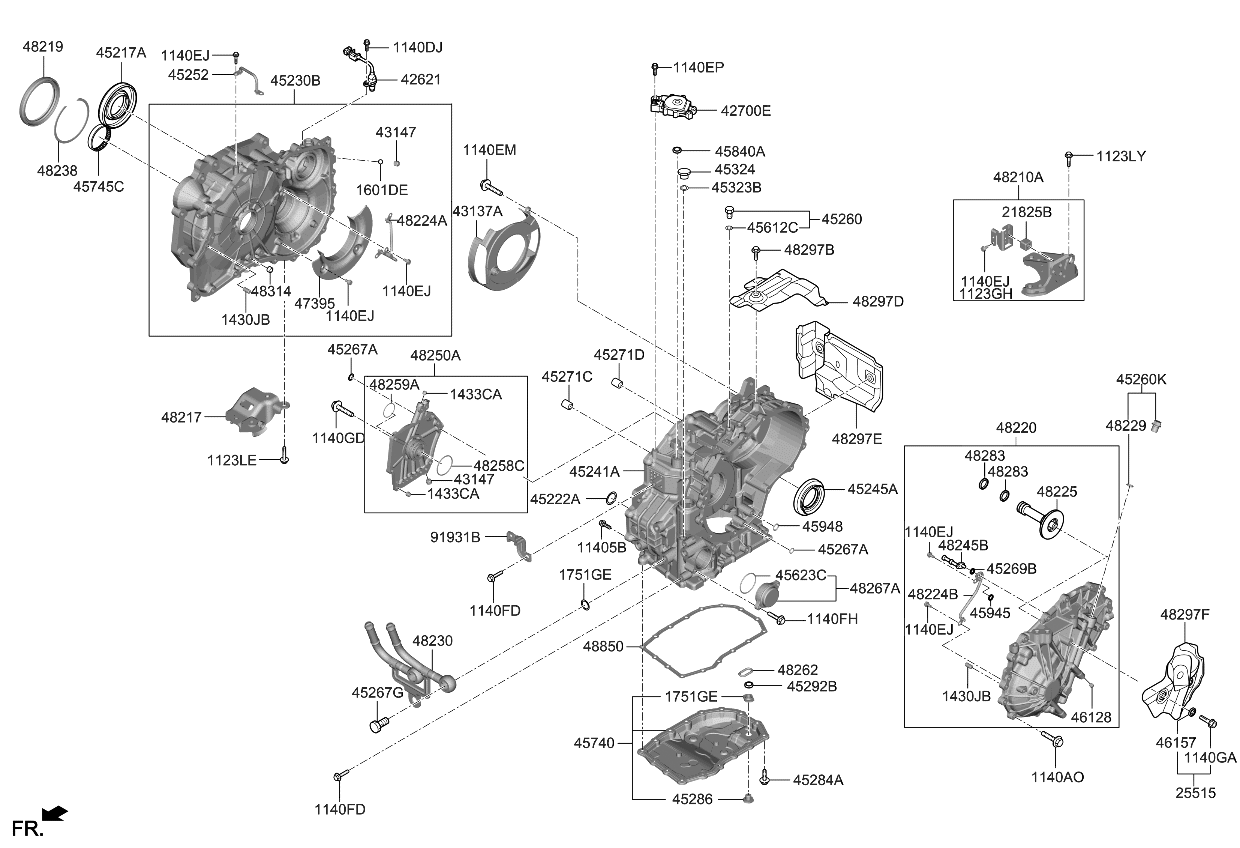 Kia 482262H000 Ring-Seal