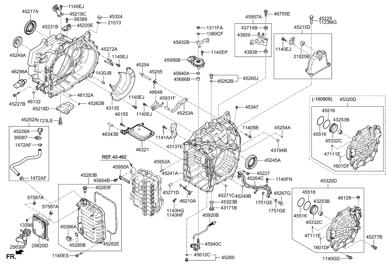 Kia 431713B000 Nut