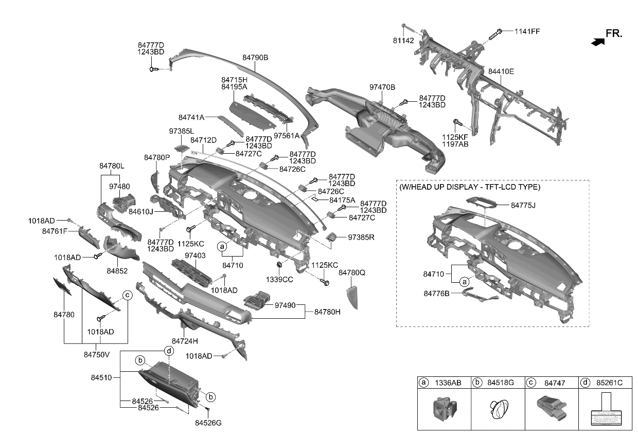 Kia 84791S9500CTT GARNISH-C/PAD,LH