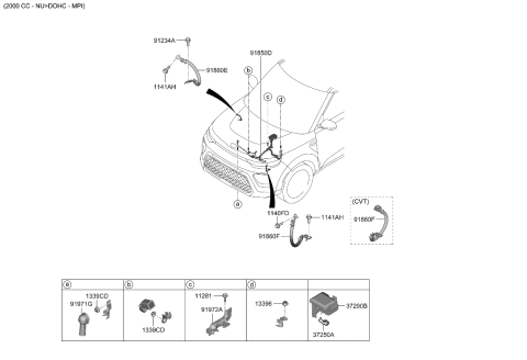 2022 Kia Soul Miscellaneous Wiring Diagram 2