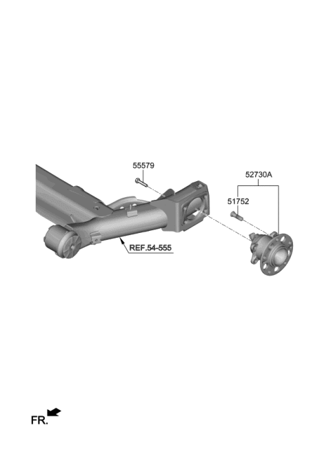 2021 Kia Soul Rear Axle Diagram