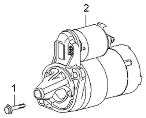 2005 Kia Spectra Starter Diagram