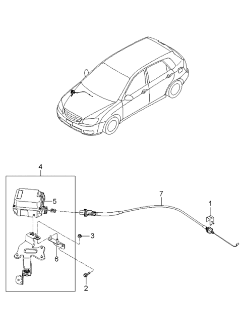 2006 Kia Spectra Auto Cruise Control Diagram