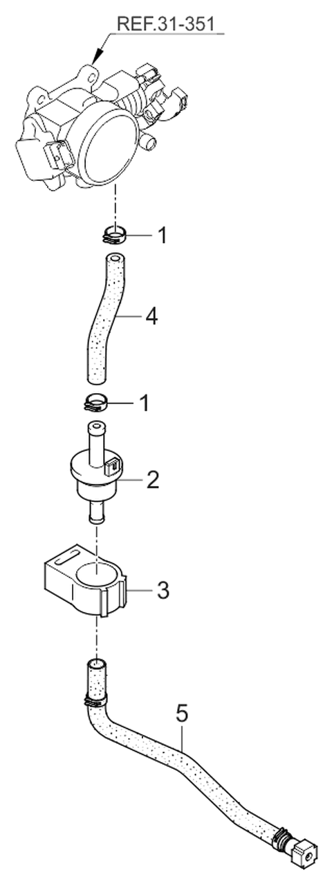 2004 Kia Spectra Vaporizer Control System Diagram