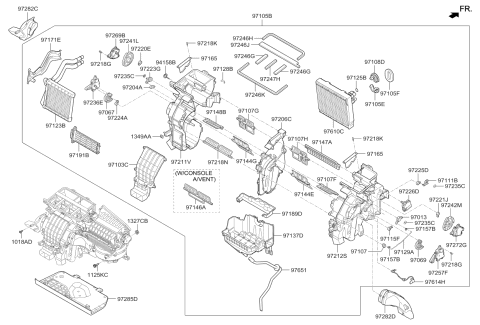 2019 Kia Niro Cam-Mode,LH Diagram for 97149G2000