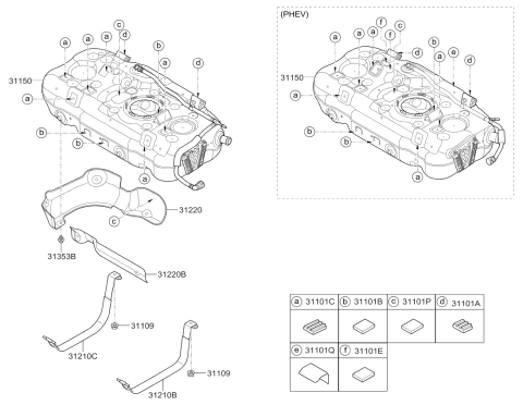 2019 Kia Niro Fuel System Diagram 3