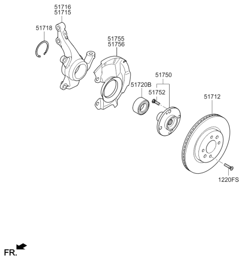 2017 Kia Rio Front Axle Diagram