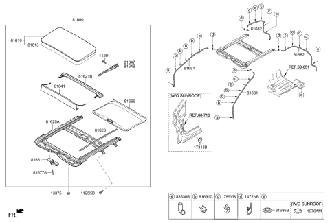 2016 Kia Rio Sunroof Diagram