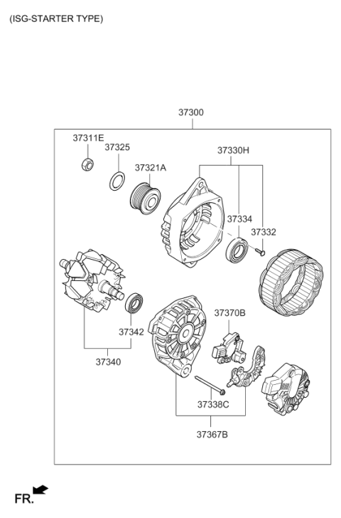 2016 Kia Rio Alternator Diagram 2