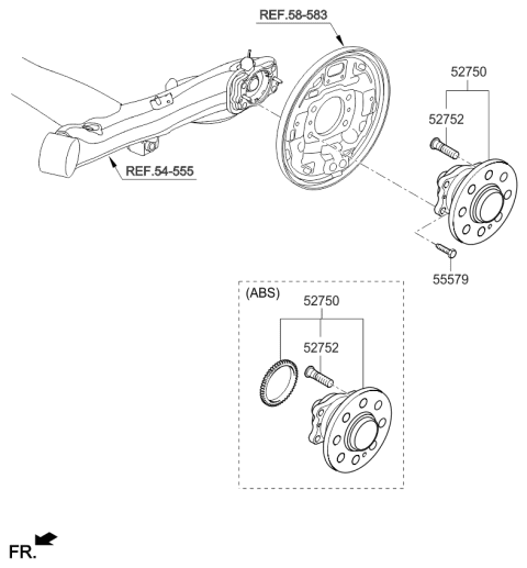 2016 Kia Rio Rear Axle Diagram