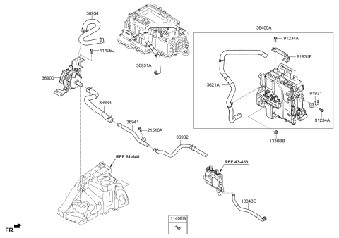 2019 Kia Optima Hybrid Electronic Control Diagram 2