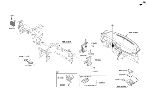 2019 Kia Optima Hybrid Relay & Module Diagram 2