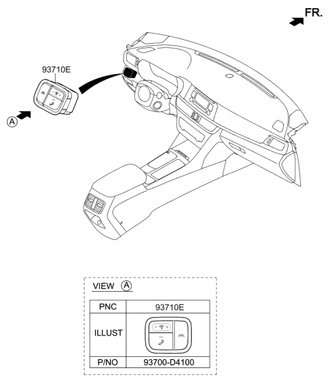 2019 Kia Optima Hybrid Switch Diagram