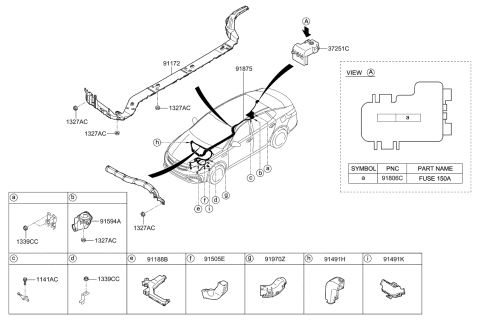 2019 Kia Optima Hybrid Miscellaneous Wiring Diagram 1