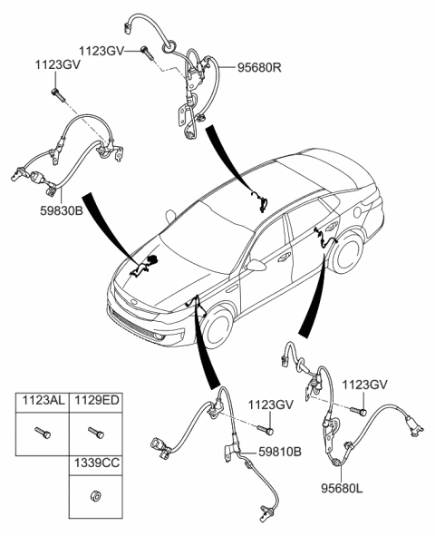 2020 Kia Optima Hybrid Hydraulic Module Diagram