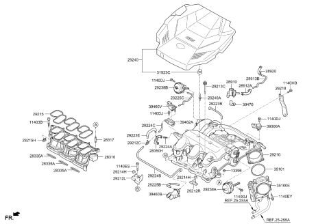 2019 Kia Sorento Intake Manifold Diagram 2
