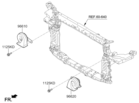 2020 Kia Sorento Horn Diagram