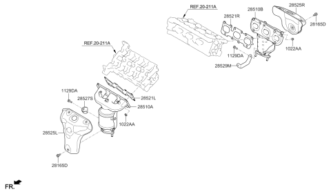 2019 Kia Sorento Exhaust Manifold Diagram 2