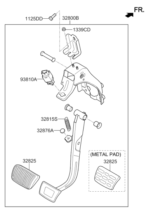 2019 Kia Sorento Spring-Return Diagram for 328154Z000