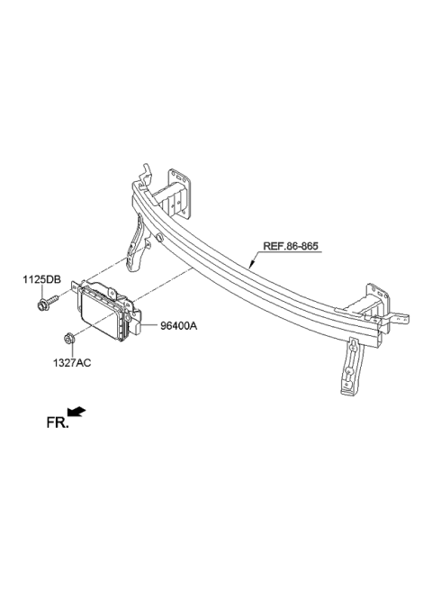 2016 Kia Cadenza Smart Cruise Control Diagram