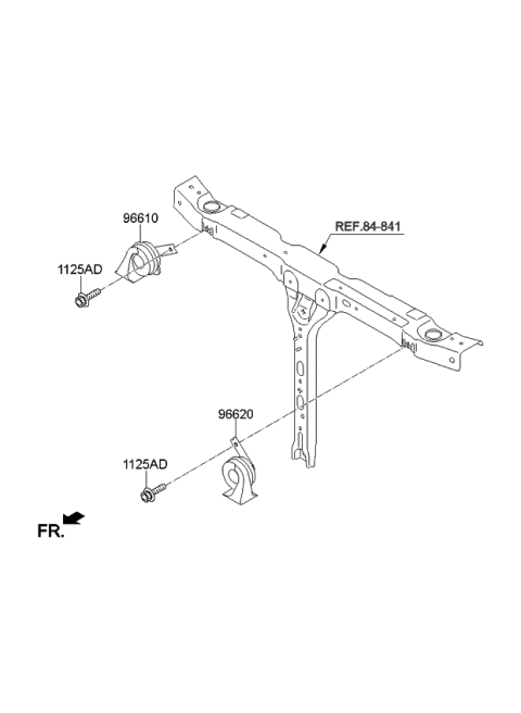 2014 Kia Cadenza Horn Diagram