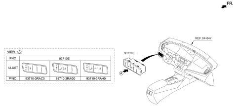 2015 Kia Cadenza Switch Diagram