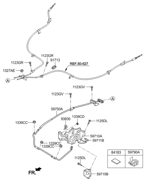 2013 Kia Cadenza Parking Brake Diagram