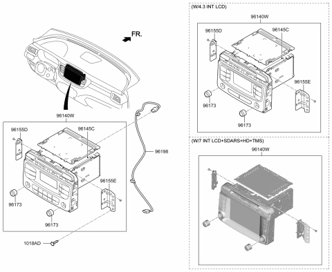 2018 Kia Sorento Audio Diagram